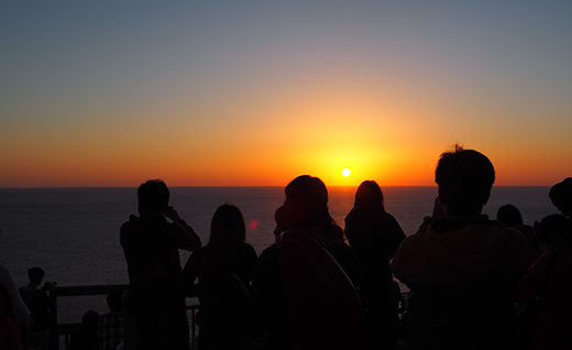 小笠原(父島)での夕日